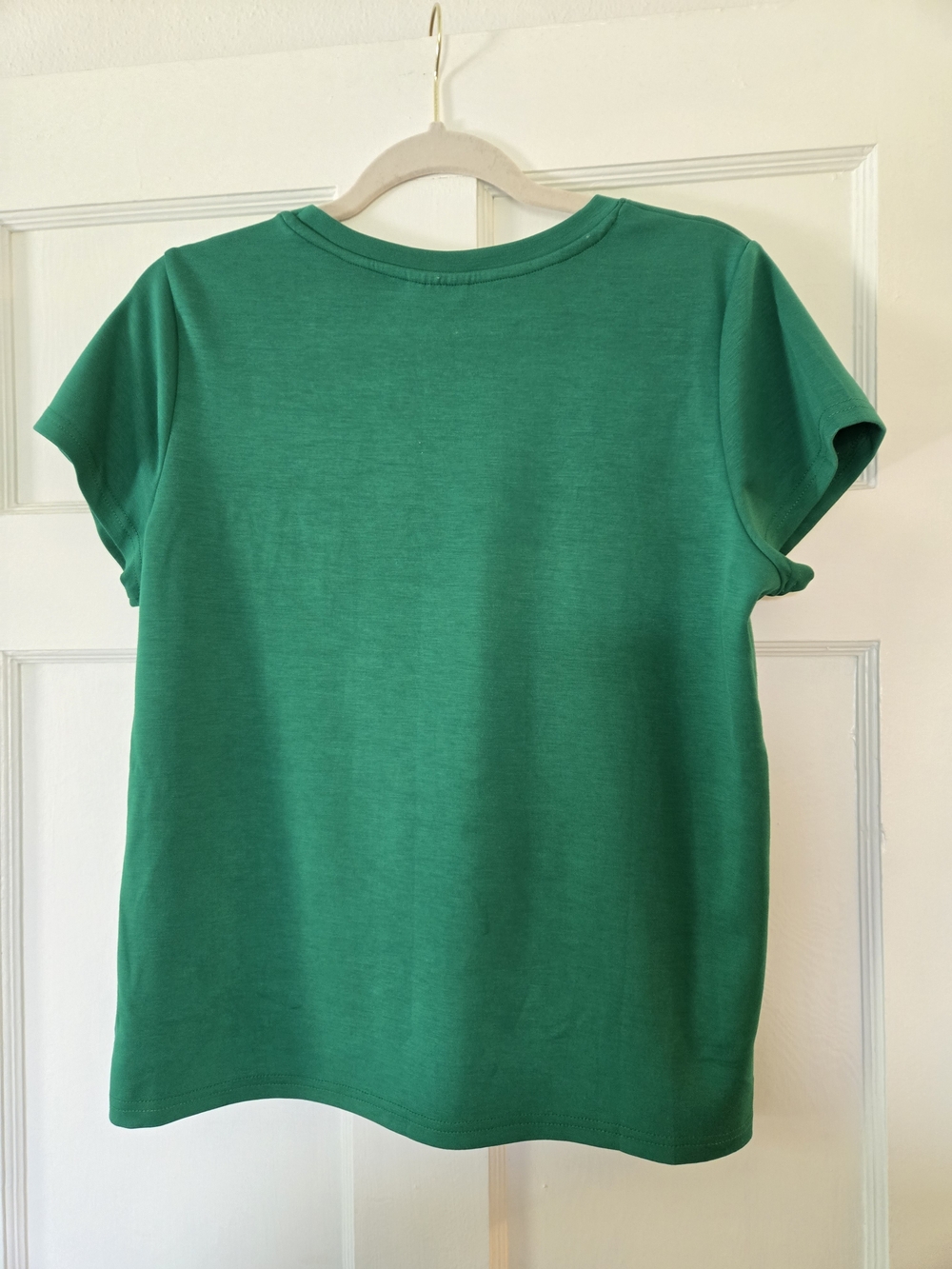 Women's Crewneck Short Sleeve Tee - Green - Picture 3 of 9